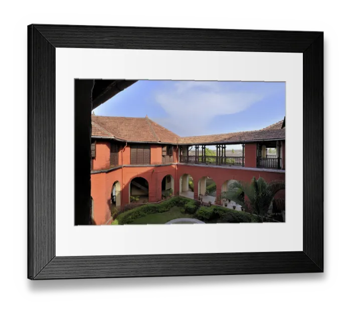 Framed Print : Thiba palace, Ratnagiri, Maharashtra, India Framed Print : Thiba palace, Ratnagiri, Maharashtra, India
