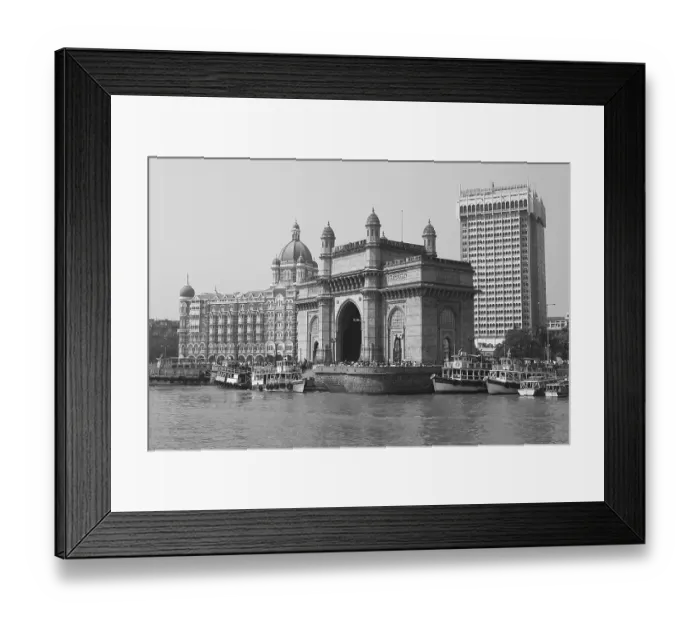 Framed Print : Gateway of India Mumbai Maharashtra India Asia Jan 2012