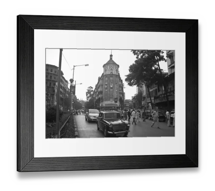Framed Print : Gold Mohur building, Princess Street