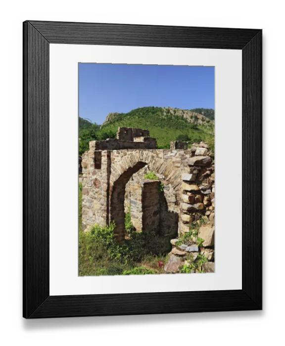Framed Print : Ruin fort, Bhangarh, Rajasthan, India