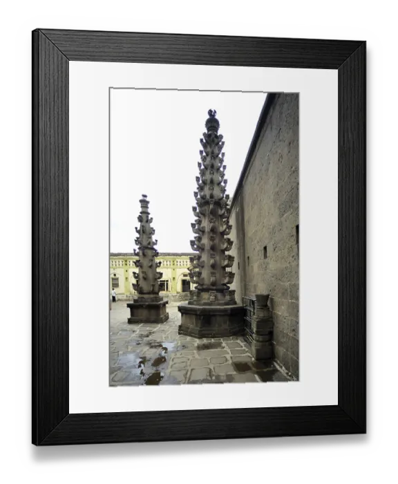 Framed Print : Deepmala in sri Rama temple at phaltan