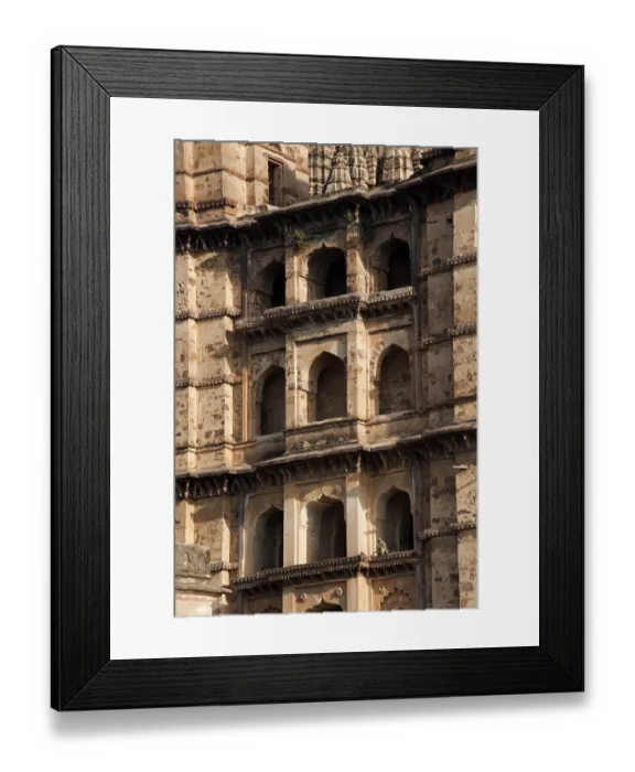 Framed Print : Chaturbhuj temple, Orchha, Tikamgarh