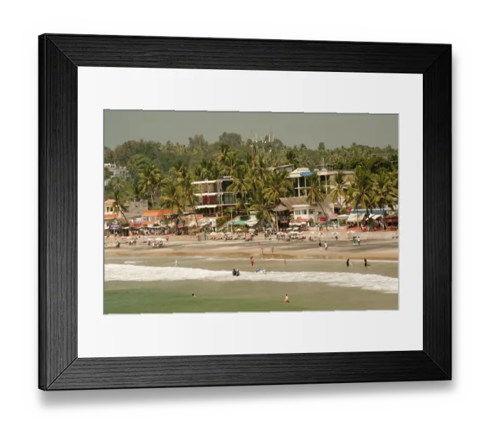 Framed Print : Kovalam beach, Trivandrum Thiruvananthapuram