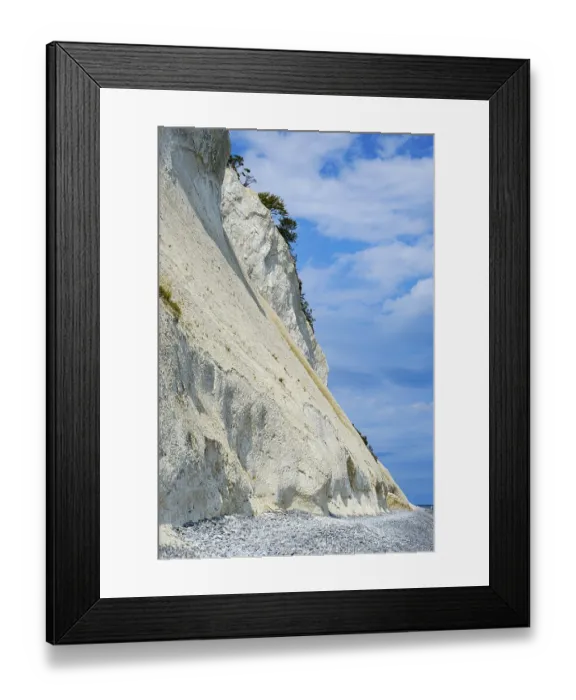Framed Print : Mons Klint, the chalk cliffs of Mon
