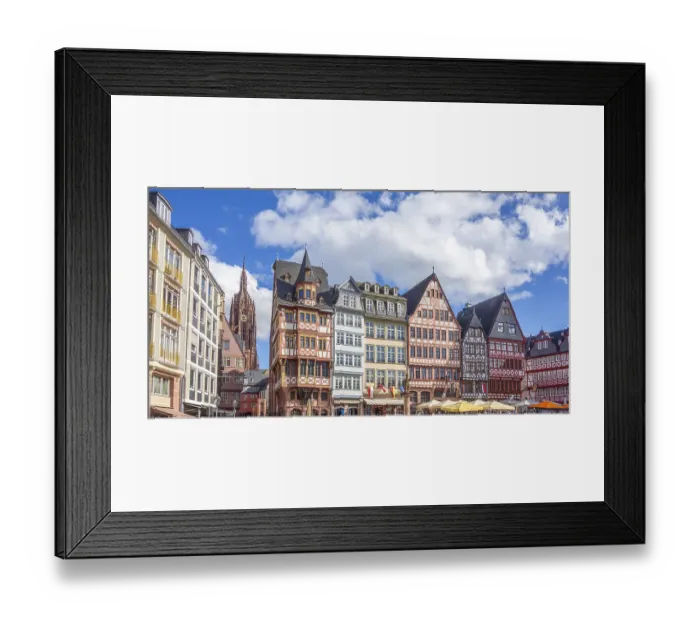 Framed Print : Impression of Frankfurt am Main Framed Print : Impression of Frankfurt am Main