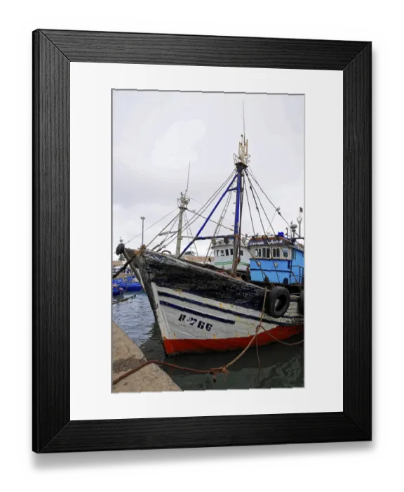 Framed Print : Essaouira, Morocco, North Africa