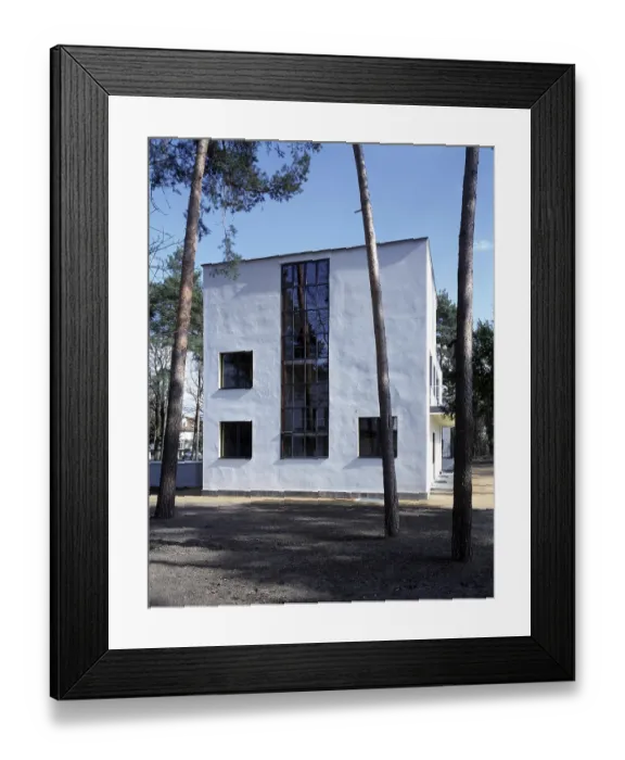 Framed Print : Dessau, Meisterhaus Framed Print : Dessau, Meisterhaus