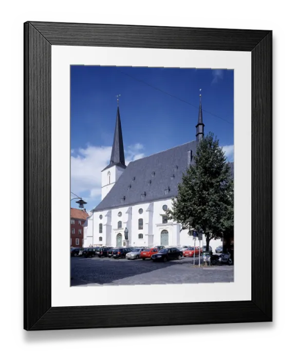 Framed Print : South-east view, St. Sankt, Saint