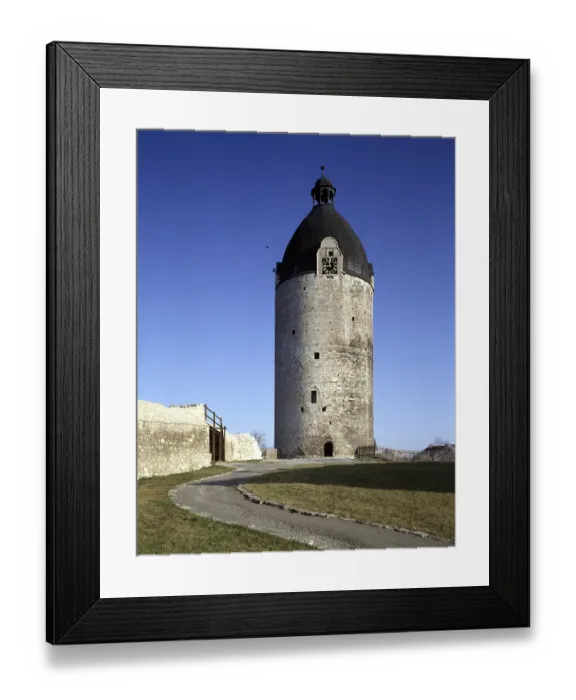 Framed Print : Freyburg / Unstrut, Neuenburg