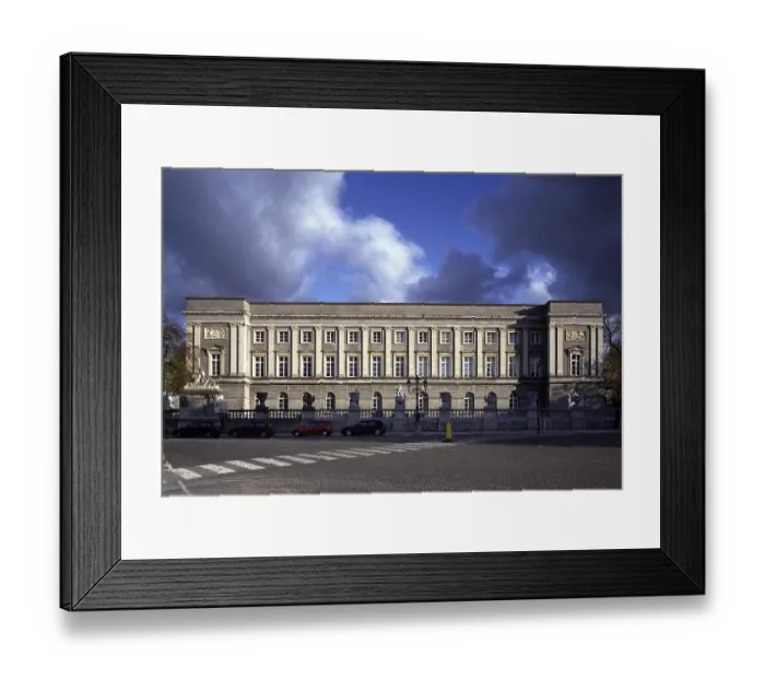 Framed Print : Brussels, former palace of the Princes of Orange