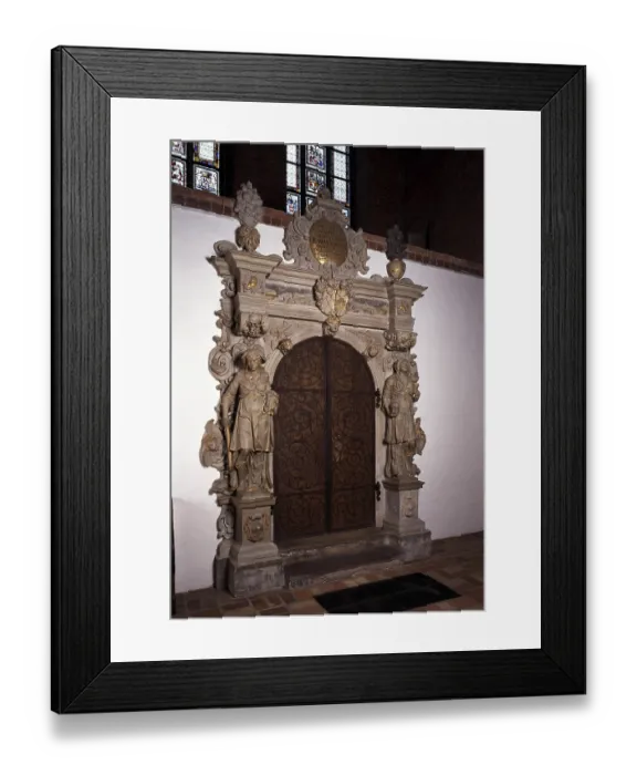 Framed Print : Crypt portal Schacht, St. Sankt, Saint Framed Print : Crypt portal Schacht, St. Sankt, Saint