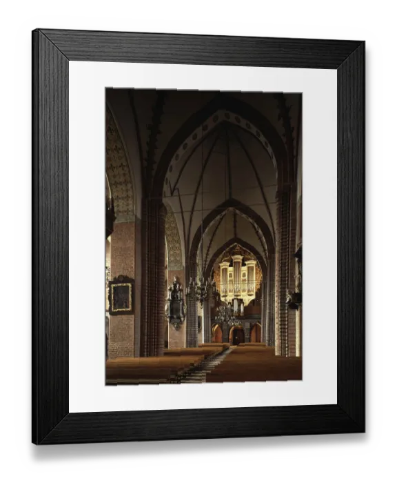Framed Print : View to the west, St. Sankt, Saint Framed Print : View to the west, St. Sankt, Saint