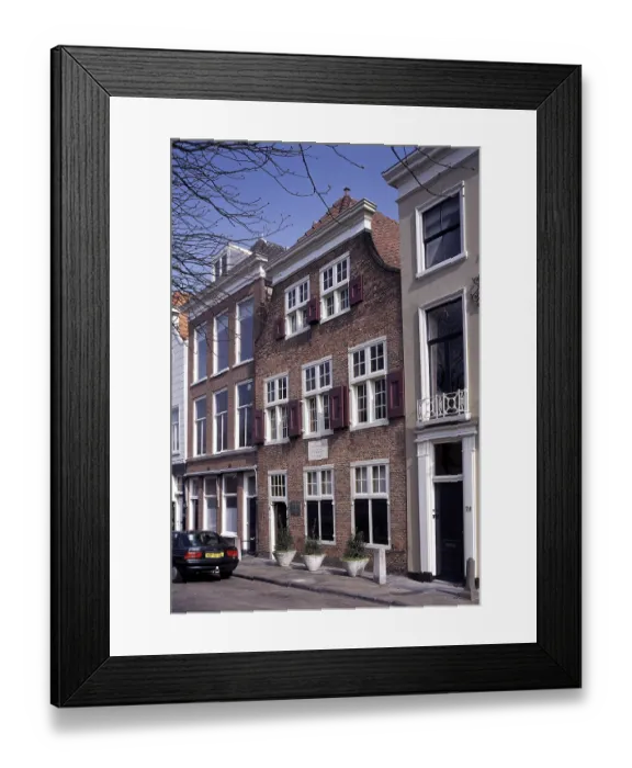 Framed Print : The Hague, Spinoza House Framed Print : The Hague, Spinoza House