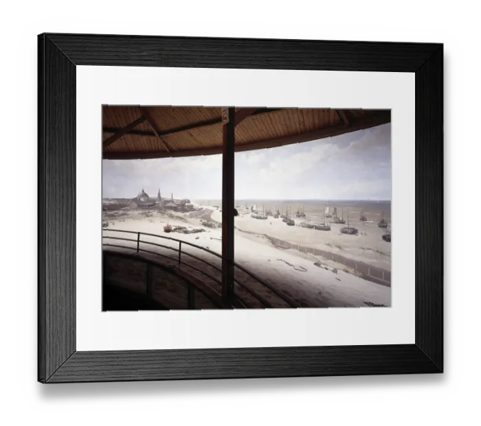 Framed Print : The Hague, Panorama Mesdag