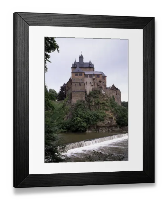 Framed Print : View from the south