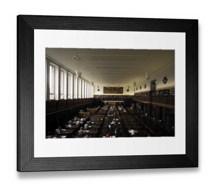 Framed Print : Leipzig, German Library Framed Print : Leipzig, German Library