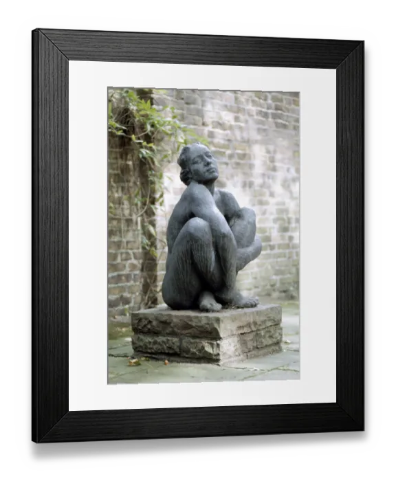 Framed Print : Berlin-Charlottenburg /  Kolbe-Museum, squatters