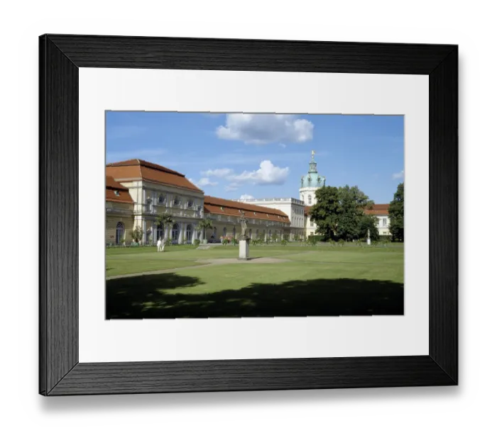 Framed Print : Berlin-Charlottenburg / Charlottenburg Palace Framed Print : Berlin-Charlottenburg / Charlottenburg Palace
