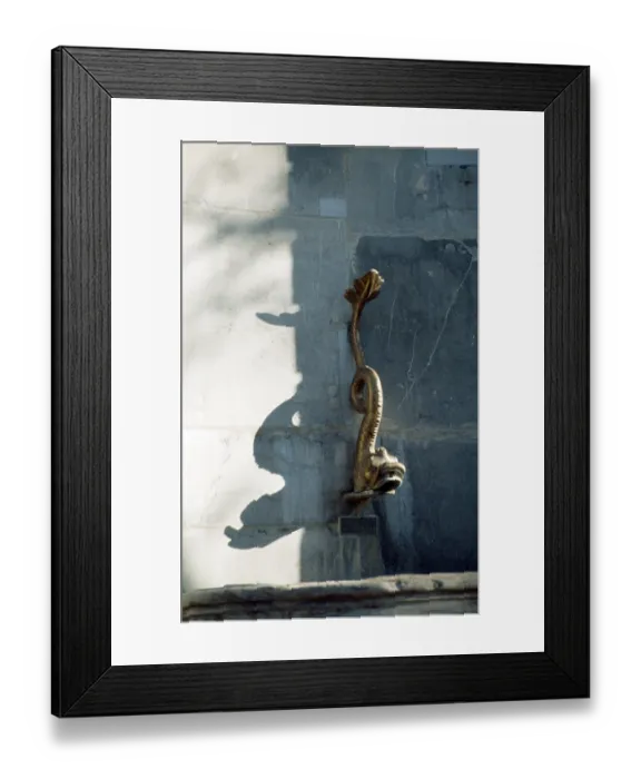 Framed Print : Fountain in the abbey (detail) Framed Print : Fountain in the abbey (detail)
