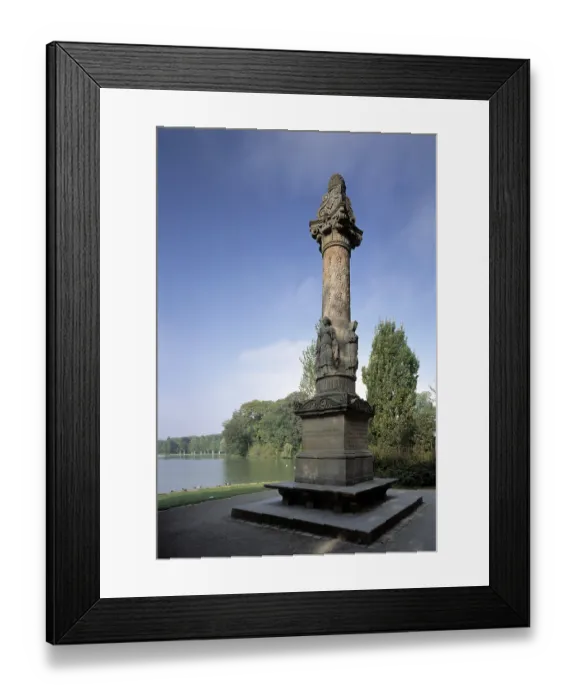 Framed Print : Munich, English Garden /  Sckell Monument