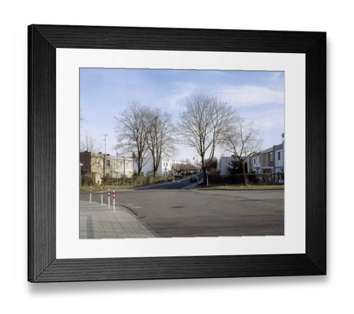 Framed Print : Dessau, Torten housing estate Dessau Framed Print : Dessau, Torten housing estate Dessau