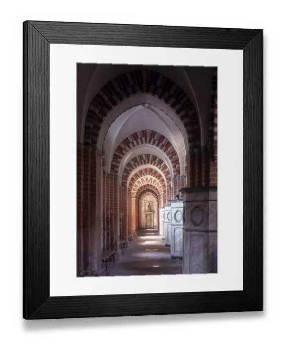 Framed Print : South aisle, St. Saint, Saint