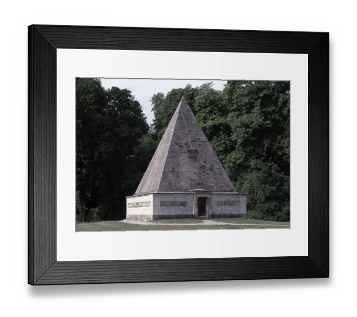 Framed Print : Potsdam, New Garden