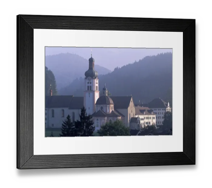 Framed Print : Fischingen, monastery church Framed Print : Fischingen, monastery church