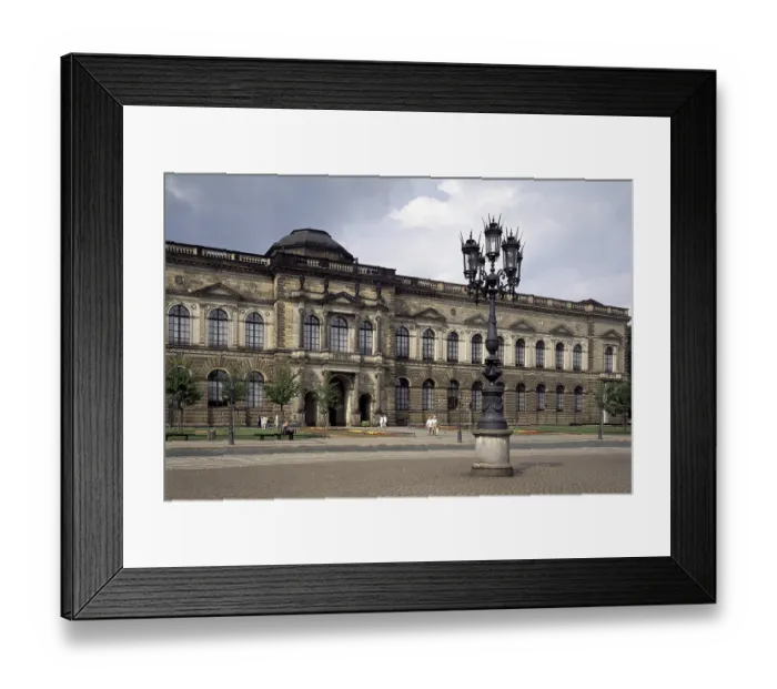 Framed Print : Dresden, Old Masters Picture Gallery Framed Print : Dresden, Old Masters Picture Gallery
