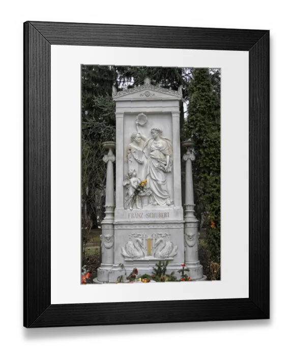 Framed Print : Vienna Central Cemetery, Vienna