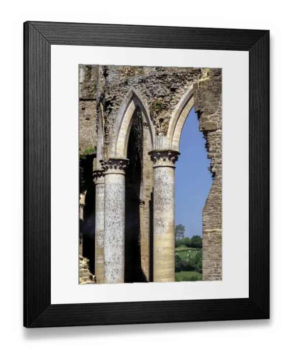 Framed Print : Hambye, abbey church, L'eglise abbatiale Framed Print : Hambye, abbey church, L'eglise abbatiale