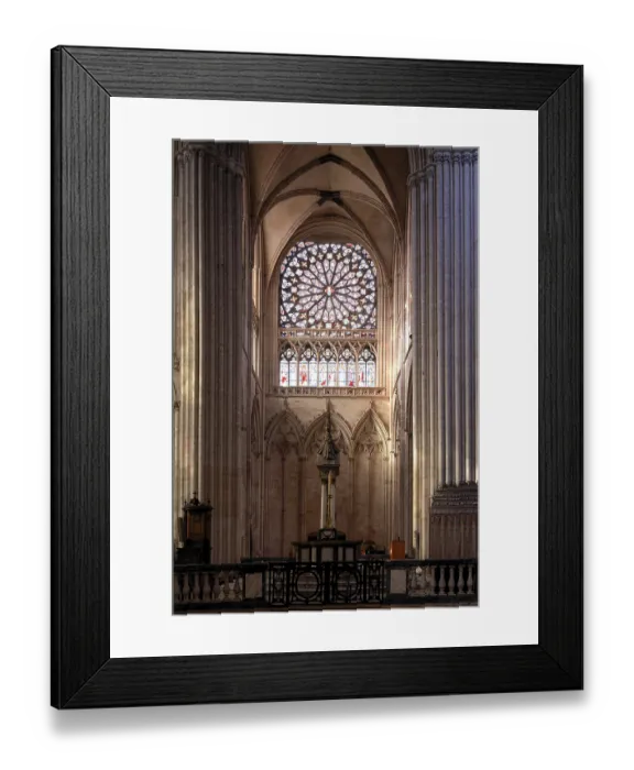 Framed Print : Sees, Cathedral, South transept S?es