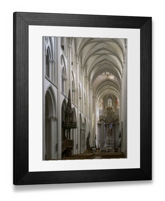 Framed Print : Fecamp, Sainte-Trinite Framed Print : Fecamp, Sainte-Trinite