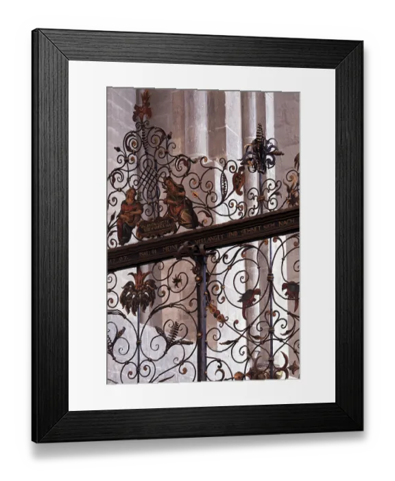 Framed Print : Choral lattice, St. Saint, Saint Framed Print : Choral lattice, St. Saint, Saint