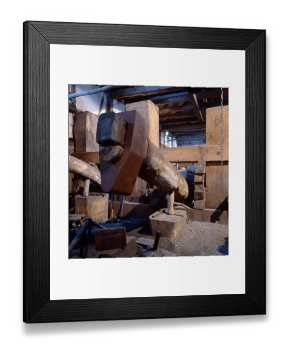 Framed Print : Ohrdruf, hammer mill