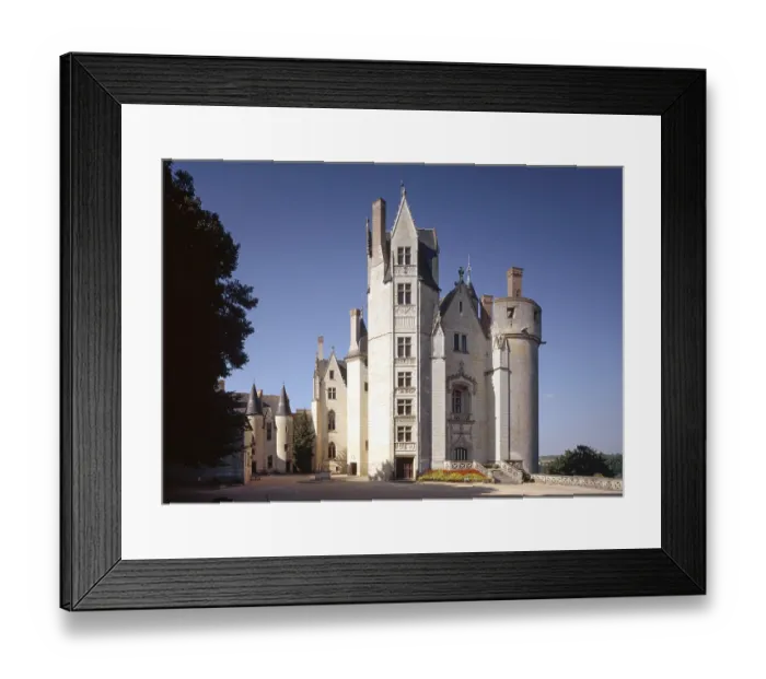 Framed Print : Montreuil-Bellay, Castle, New Castle