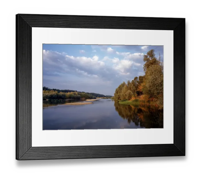 Framed Print : Loire near Chaumont Framed Print : Loire near Chaumont