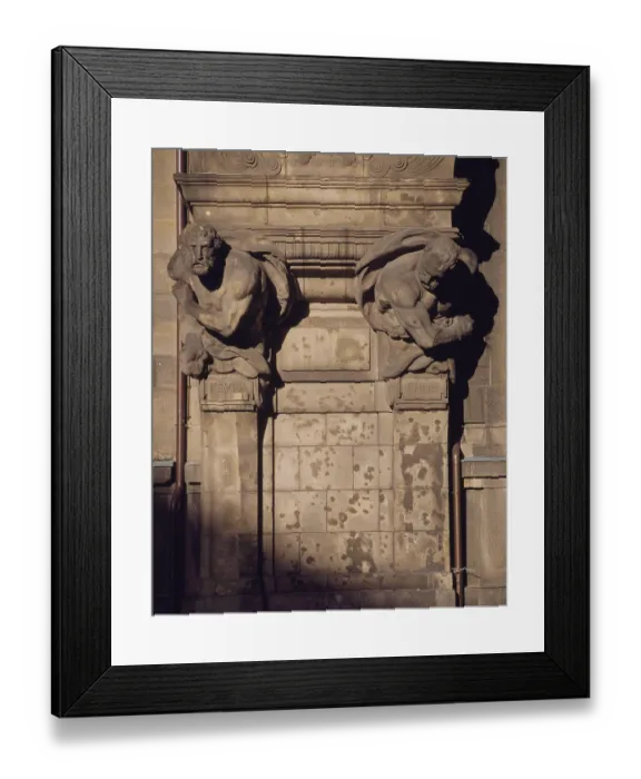 Framed Print : Berlin, JagerstraBe / Atlanten Berlin Framed Print : Berlin, JagerstraBe / Atlanten Berlin