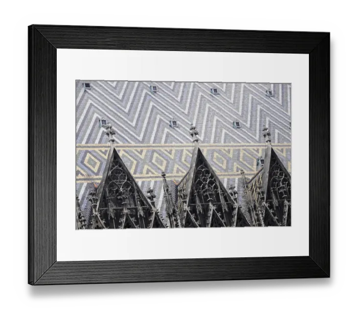 Framed Print : St Stephen's Cathedral in Vienna