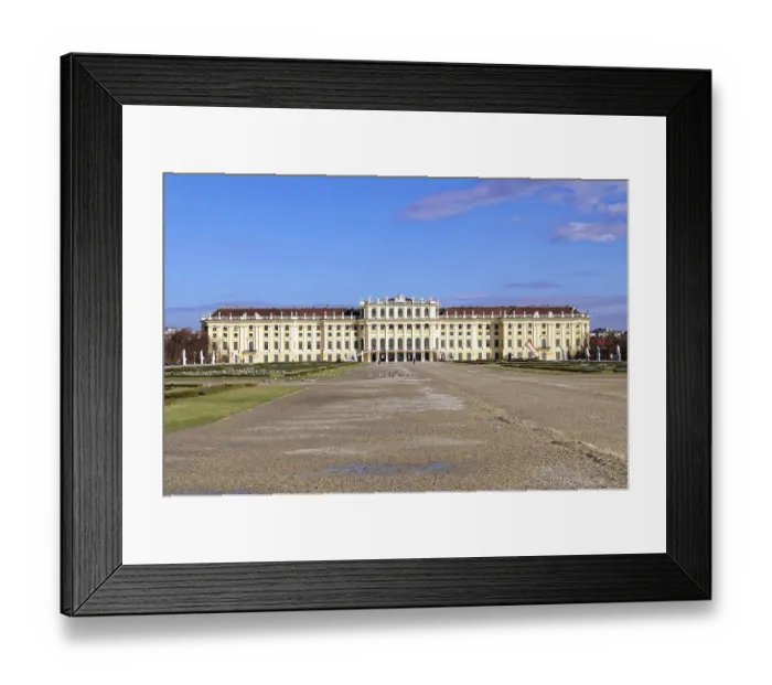 Framed Print : Schonbrunn Palace, Vienna