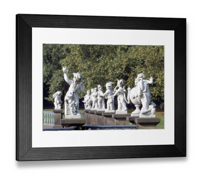 Framed Print : Berlin, Charlottenburg Palace /  Main Parterre