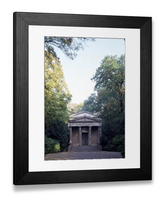 Framed Print : Berlin, Charlottenburg Palace /  Palace Park
