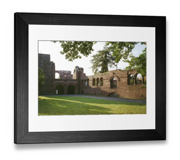 Framed Print : Gelnhausen, Imperial Palace