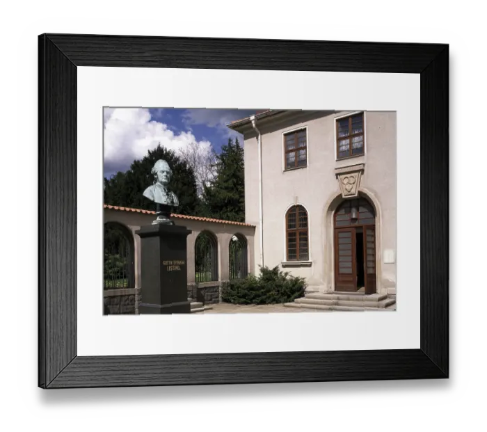 Framed Print : Kamenz, Lessing House