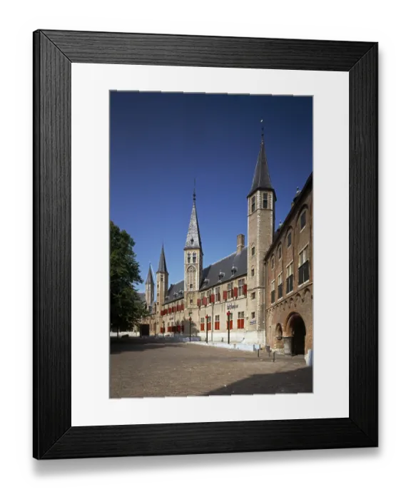 Framed Print : Waagentor and Zeeuws Museum, St. Sankt, Saint