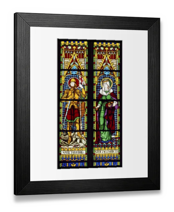 Framed Print : Window on the south side of the choir Framed Print : Window on the south side of the choir