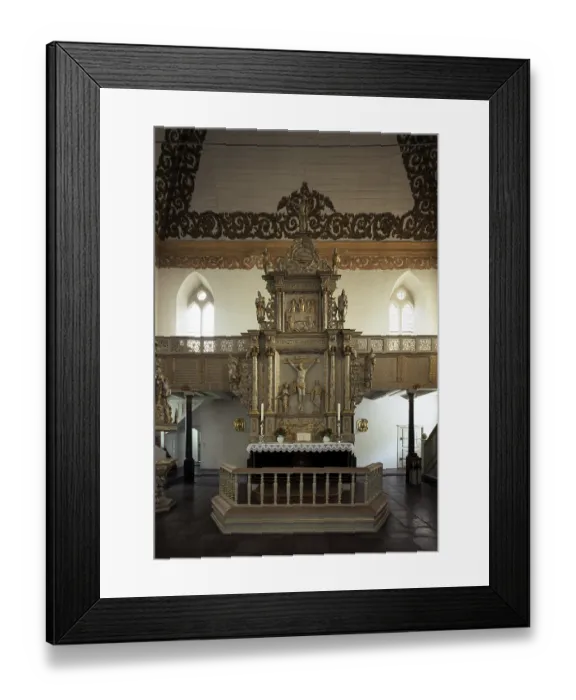 Framed Print : Altar, Saint, Saint