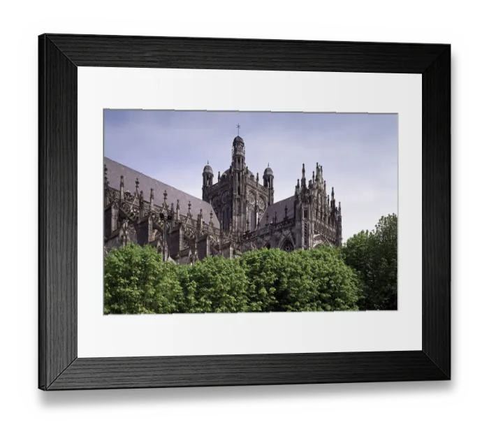 Framed Print : Crossing tower, St. Saint, Saint