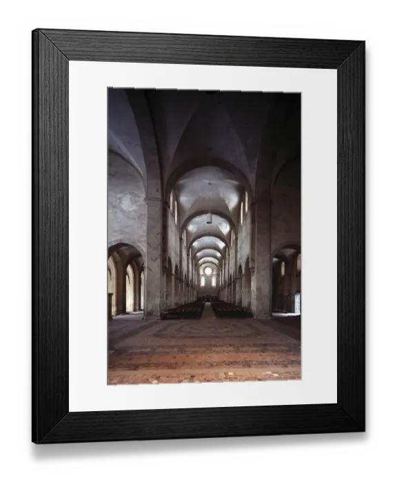 Framed Print : Monastery church, view to the west Framed Print : Monastery church, view to the west
