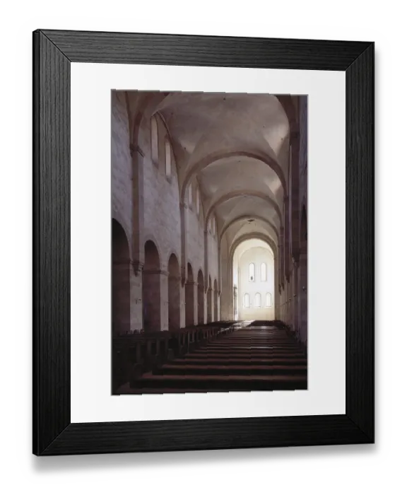 Framed Print : Monastery church, view to the east, St